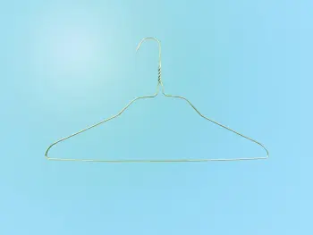 16"14.5G Dip Paint Shirt Hanger