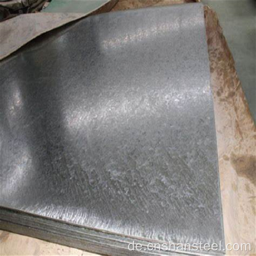 Zero Spangle Stahlplatte verzinkt gebügelt