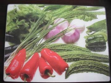 Cutting Board/Tempered Glass Kitchen/Choppping Board