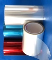 Clear Red/Blue/Green Color Pet Film Silicone Lanke Film