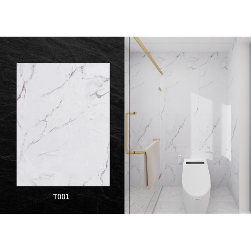 แผงผนังห้องน้ำ SPC เป็นมิตรกับสิ่งแวดล้อมมาตรฐานสหภาพยุโรป