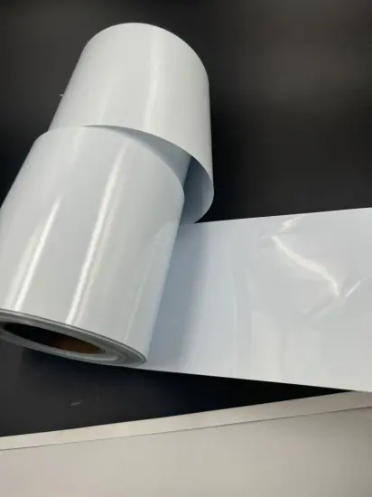 White pvc film capsule packagin blister pharmaceutical film