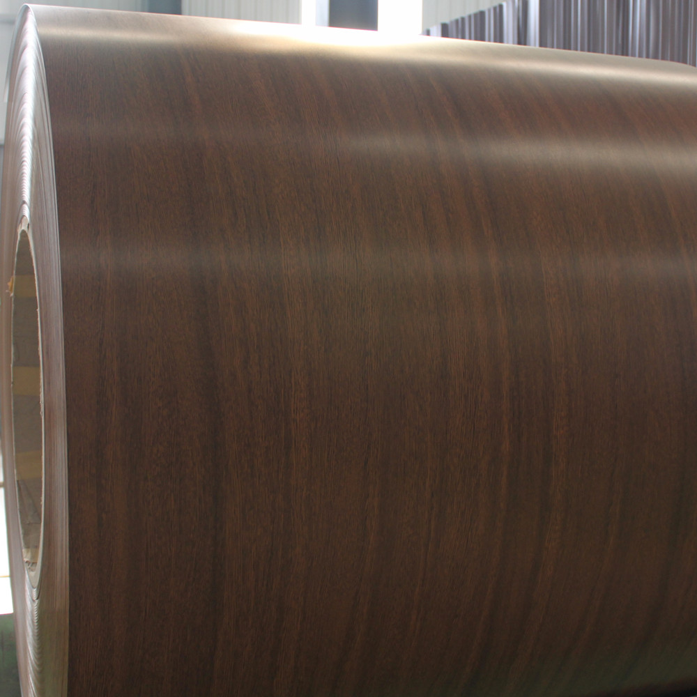 Prepainted Wood Color Galvanized Steel