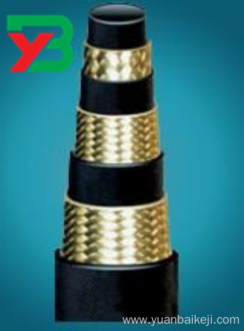 Three layer heat resistant hose