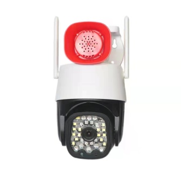 Kamera PTZ WiFi Mini dengan Penggera Siren Audio dan Pengesanan Pergerakan