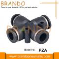 PZA Union Cross Push In Pneumatic Hose Fittings