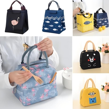 Minimalist Insulated Reusable Lunch Bag