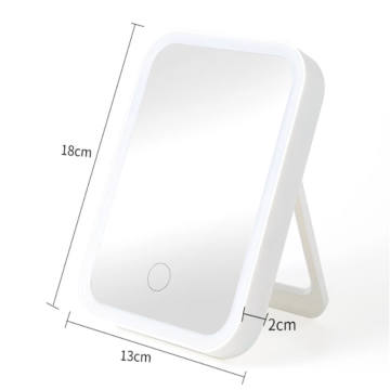 Custom Logo LED Vanity Makeup Mirror with Touch Light