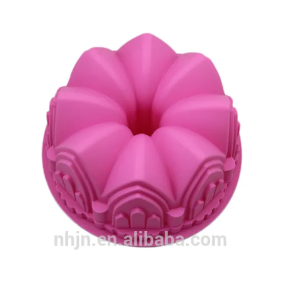 2015 factory direct supply silicone pumpkin shape cake mold
