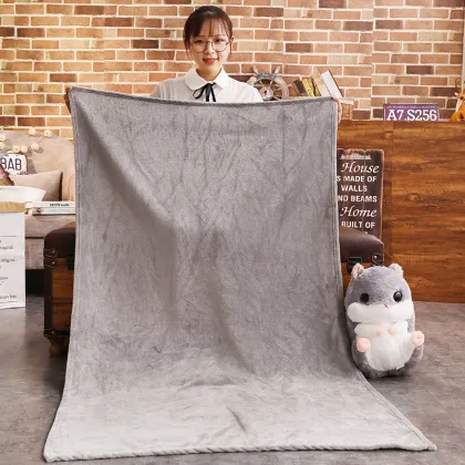 2021 Bestselling Custom Stuffed Hamster Plush Toys with Blanket