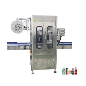 Bottle Cap Shrink Wrap Machine and Bottle Filling Capping Labeling Equipment