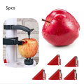 5pcs Electric Fruit Peeler Potato Electric Peeler Vegetable Fruit Peeler Stainless Steel Blades for Electric Potato