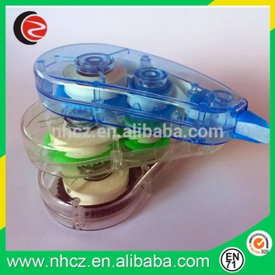 2016 High quality plastic clear correction tape