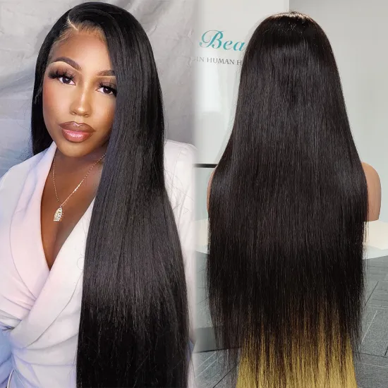 Lace Front Human Hair Lace Wigs,Brazilian Virgin Human Hair Wig,Cheap Straight Human Hair Lace Front Wig Wholesale Price