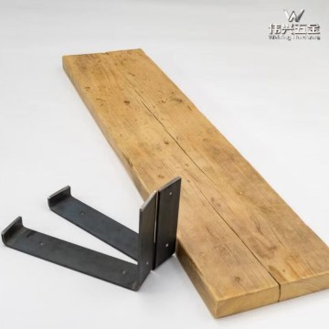 Black High-Carbon Steel Wall-Mounted Bracket