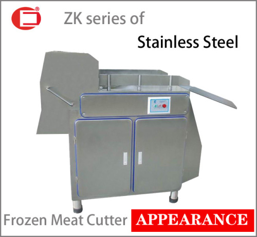 Meat processing machine meat cutter