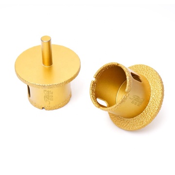 Vacuum Brazed Diamond Core Hole Saw Drill Bit for Marble and Porcelain
