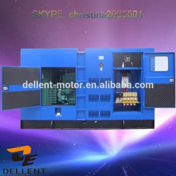open/silent type alternator generator