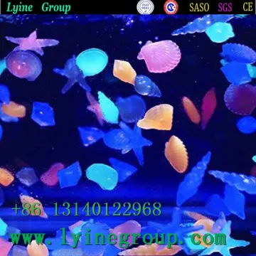 Made Glow in the Dark Pebbles Stone for Garden Yard Walkway|Aquarium Fish Tank Gravel Decorations|Swimming Pool