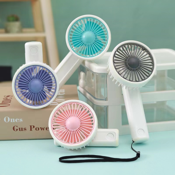 Handheld foldable rechargeable small fan