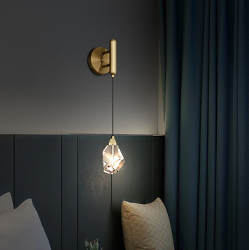 Lampade di personalità moderna minimalista del comodino per le camere da letto d'albergo