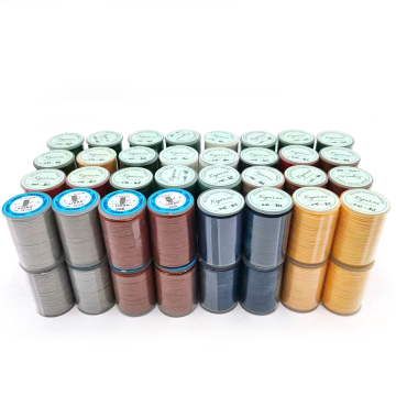 0.55mm Polyester Waxed Thread: Ideal for Crochet, Shoe Sewing, and Round Waxed Threads
