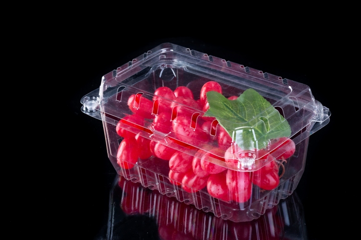 Emballage de boîte de salade de fruits en plastique blister