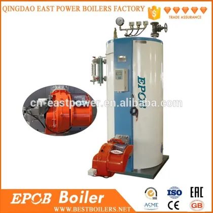Vertical Industrial Gas Boiler Steam Boiler 500kg