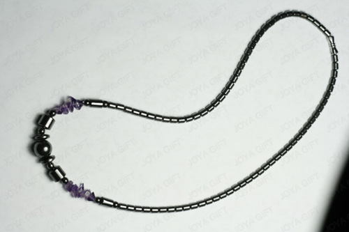 Collier hématite