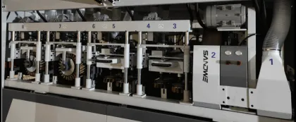 Solid wood window sanding machine