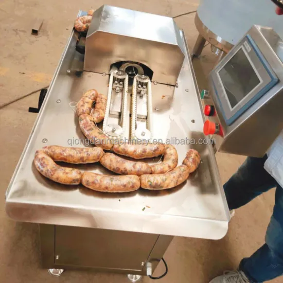 High Efficiency Automatic Sausage Knotting Machine with Wire for High Speed Sausage Making