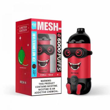 Mesh-K 6000 Puffs Disposable Vape Wholesale Price