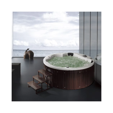 Masaje de burbujas de jardín jacuzzi doble bañera de remolino