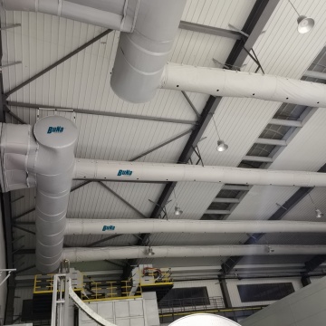 Application of Bag Air Duct in Pharmaceutical Warehouses