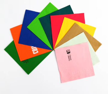Personalized Convenient Color Printed Dinner Paper Napkin