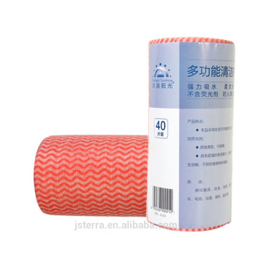 spunlace nonwoven kitchen cleaning wipes