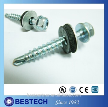 M2 M4 M6 Self Drilling Screw Hex Washer Head Self Drilling Screw