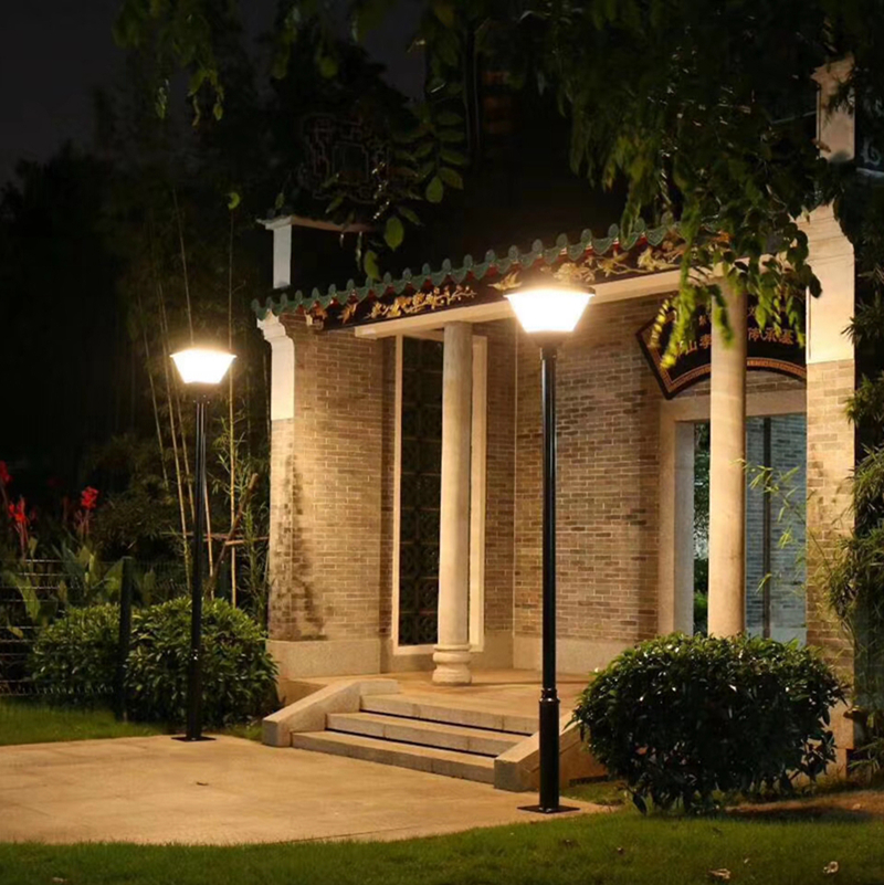 Solar Lawn Lamp Aluminum