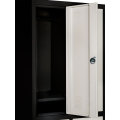 4 Door Steel Lockers for Sale Near Me 4 Compartment Steel Locker Two-tone Colors Manufactory