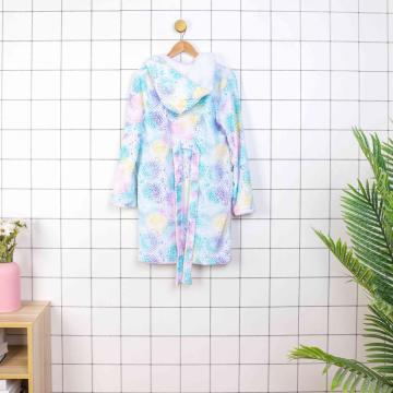 Colorful Cute Sleepwear bathrobe For Children