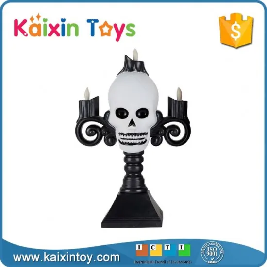 Party Decoration Skull Candlestick Plastic Popular Prank Toys