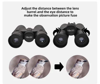 10x32 Compact Durable FMC Prism Binoculars: The Ultimate Outdoor Telescope