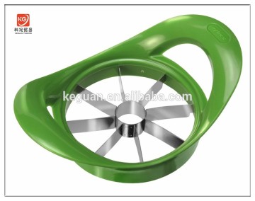 KG-0010 popular high quality stainless steel plastic colorful handle apple cutter