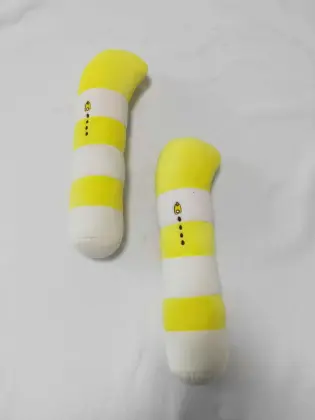 Yellow Plush crutch toys