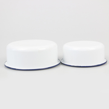 Ice Cream Yogurt Metal Cup Enamel Bowl for Household