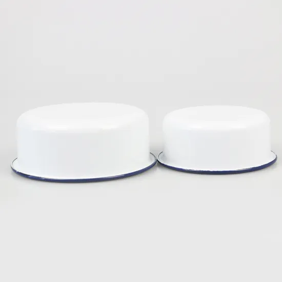 Ice Cream Yogurt Metal Cup Enamel Bowl for Household