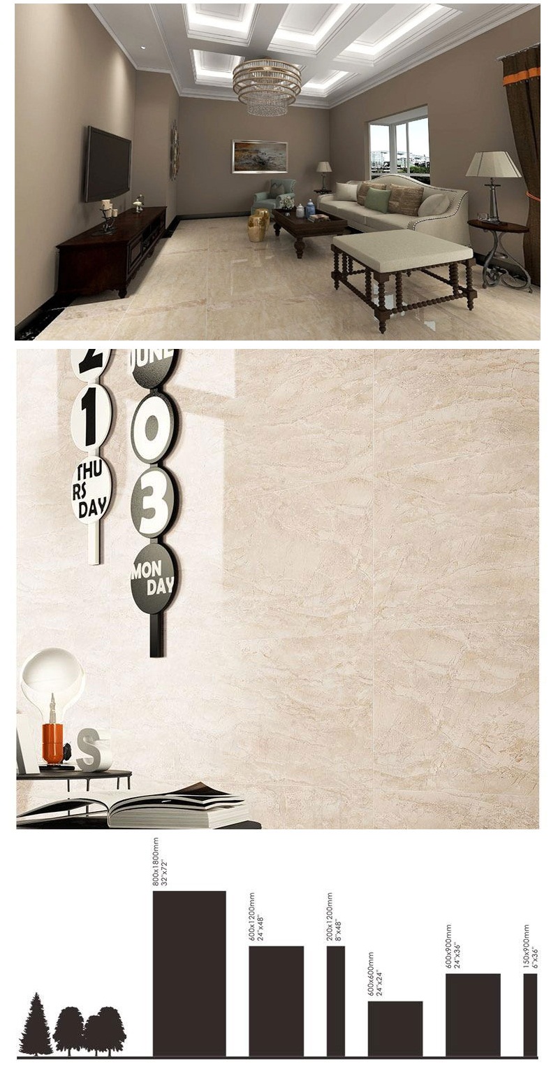 Polished Porcelain Wall Tiles