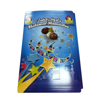 Custom Printed Chocolate Countdown Advent Calendar