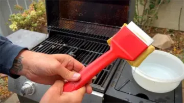 Bristle Free BBQ Replaceable Scraper Cleaning Head Durable Unique Scraper
