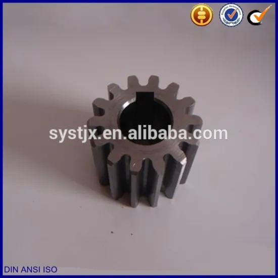 Device parts shaft and gear pinion